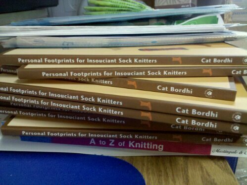 restock of Personal Footprints for Insouciant Sock Knitters