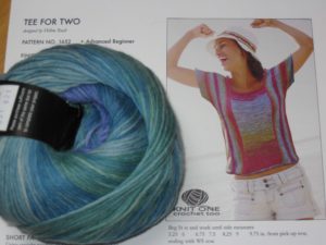 Tee for Two with Blueberry Fields Ty-Dy