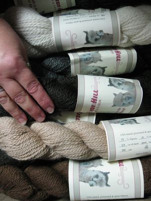 Windy Hills Alpaca yarn