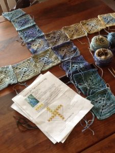 Ty-Dy Cotton Crocheted Bag