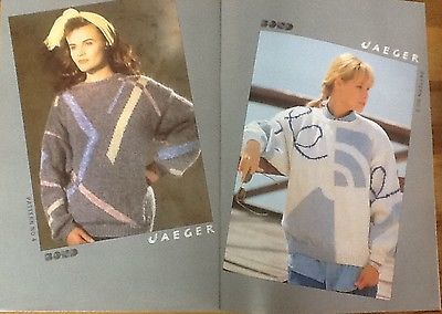 Jaeger Collection Bond / USM / Ultimate Sweater Machine knitting Pattern Book - Image 2