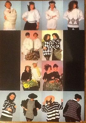 Bond Classic Knits in Black & White knitting machine Bond / USM / Ultimate OOP - Image 8