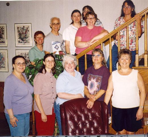 iwannknit retreat attendees from 2003