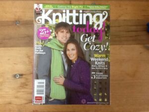 Knitting Today! Magazine Dec 2011/Jan 2012 25+ Patterns Quick Knits Edward Bear