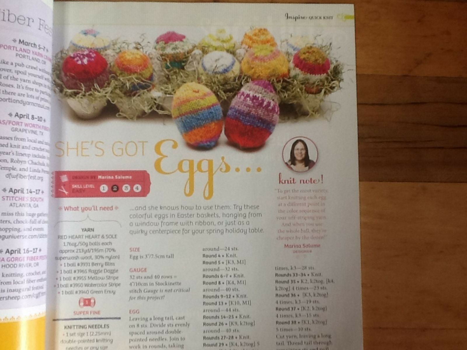 Knitting Today! Magazine March/April 2011 25+ Patterns Charming Knits for Spring - Image 5