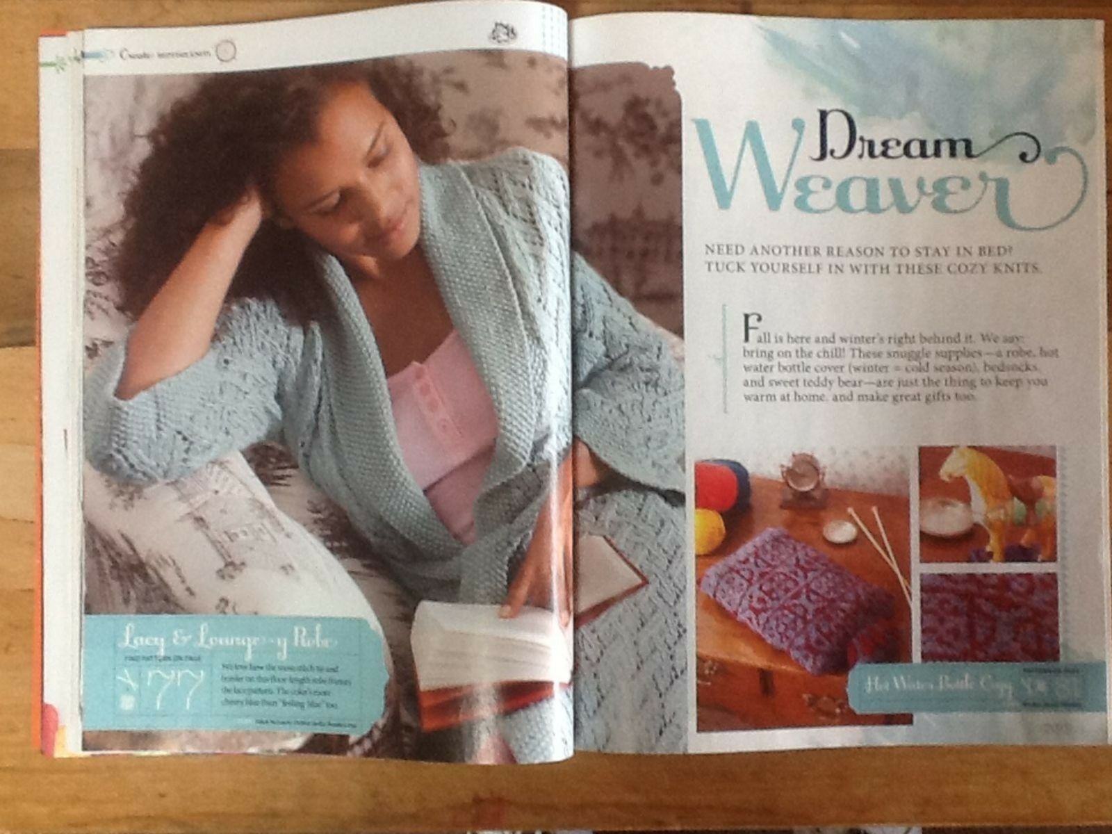 Knitting Today! Magazine Nov/Dec 2010 25+ Patterns Premiere Issue Edward Bear - Image 4