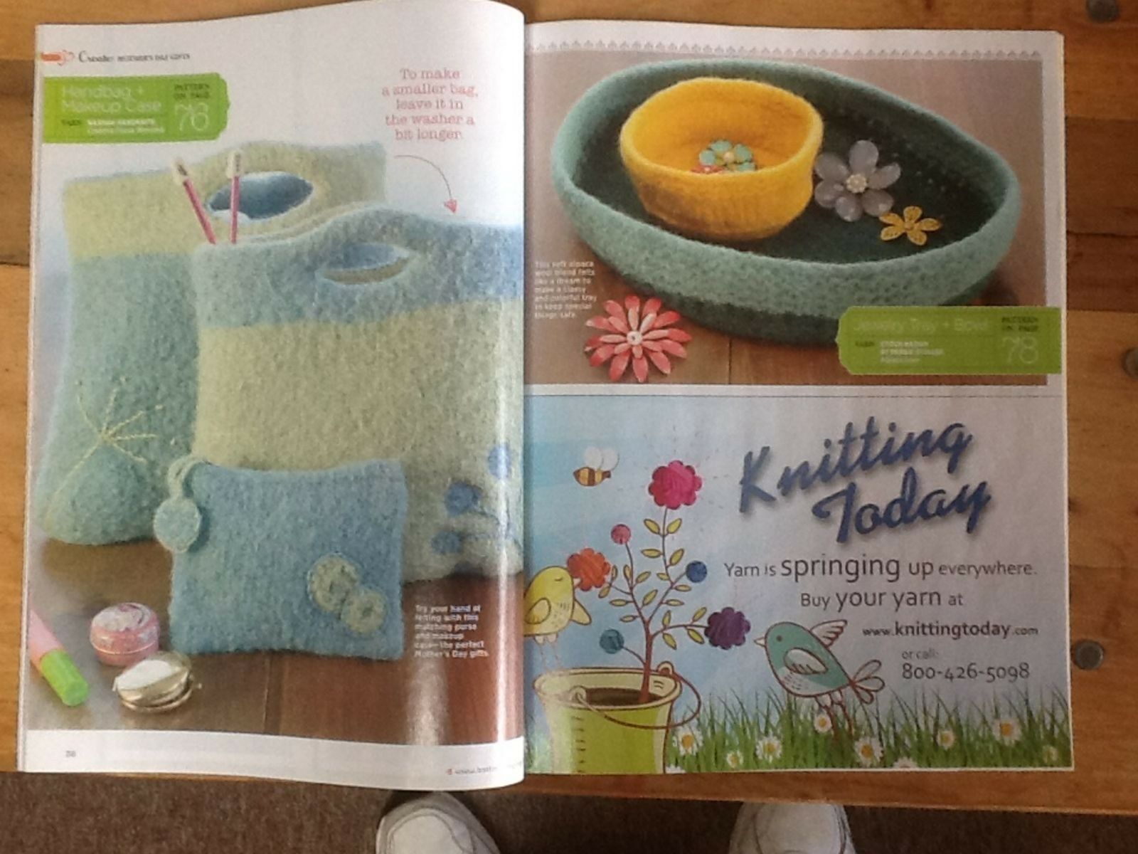 Knitting Today! Magazine April/May 2011 25+ Patterns Edward Bear Series - Image 5
