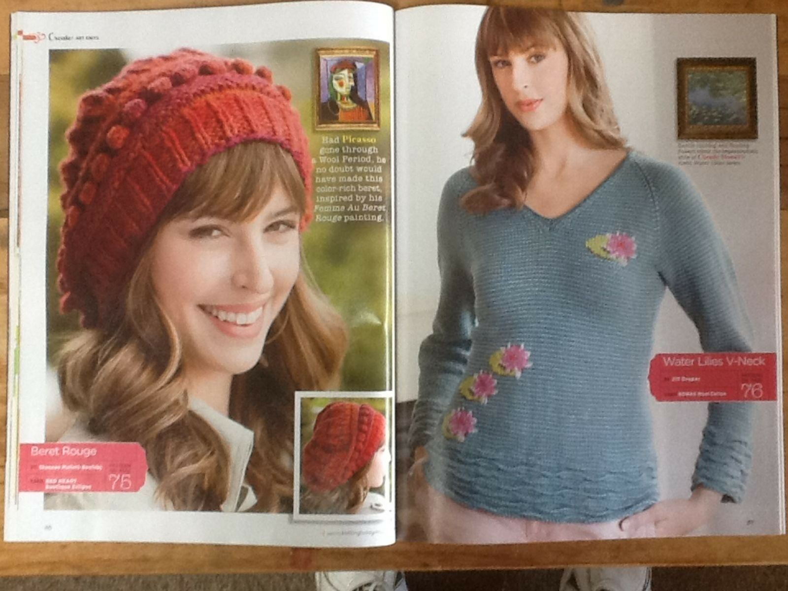 Knitting Today ! Magazine Aug/Sept 2011 25+ patterns Knit in Color Edward bear - Image 8