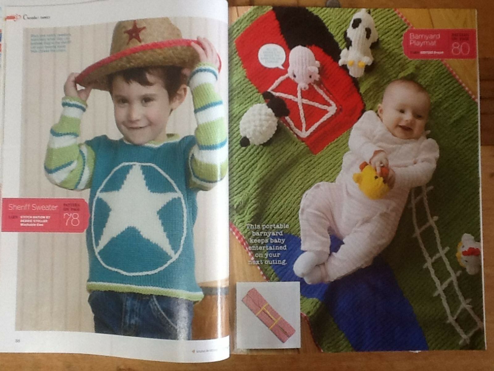 Knitting Today! Magazine June/July 2011 25+ Patterns Cast Away Nautical Knits - Image 10