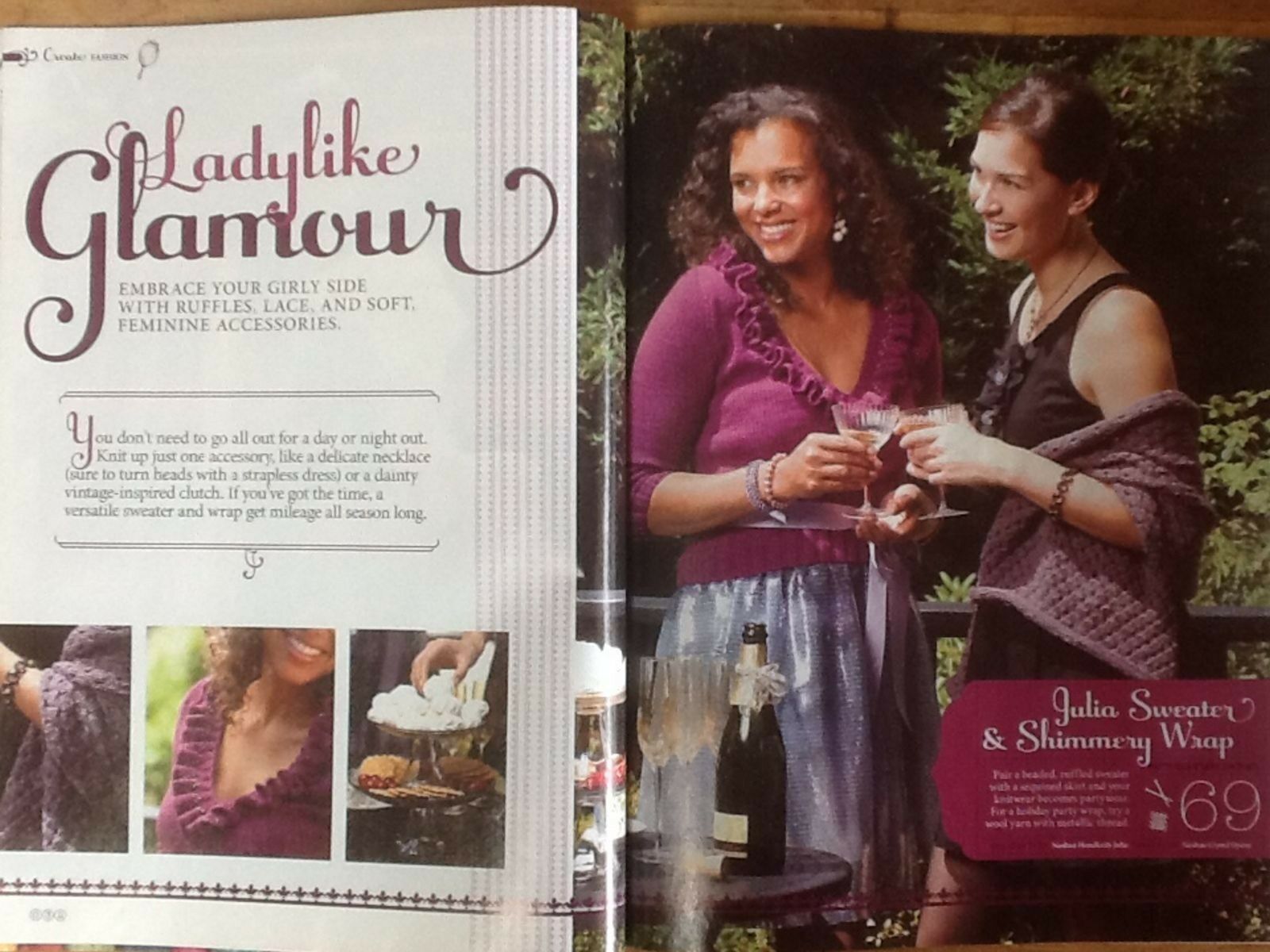 Knitting Today! Magazine Nov/Dec 2010 25+ Patterns Premiere Issue Edward Bear - Image 11