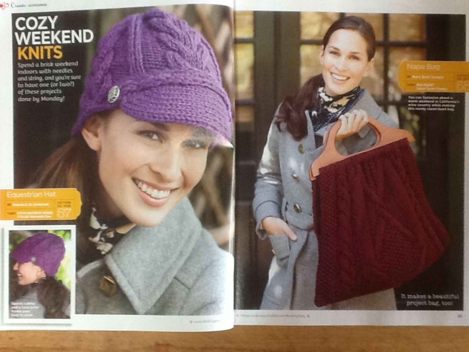Knitting Today! Magazine Dec 2011/Jan 2012 25+ Patterns Quick Knits Edward Bear - Image 13