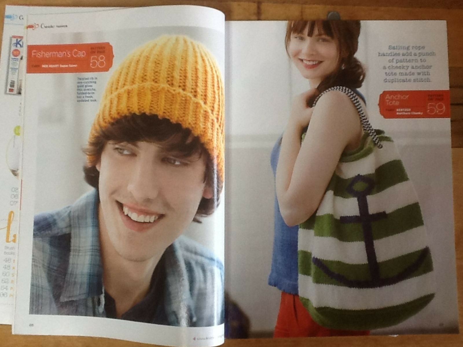Knitting Today! Magazine June/July 2011 25+ Patterns Cast Away Nautical Knits - Image 11