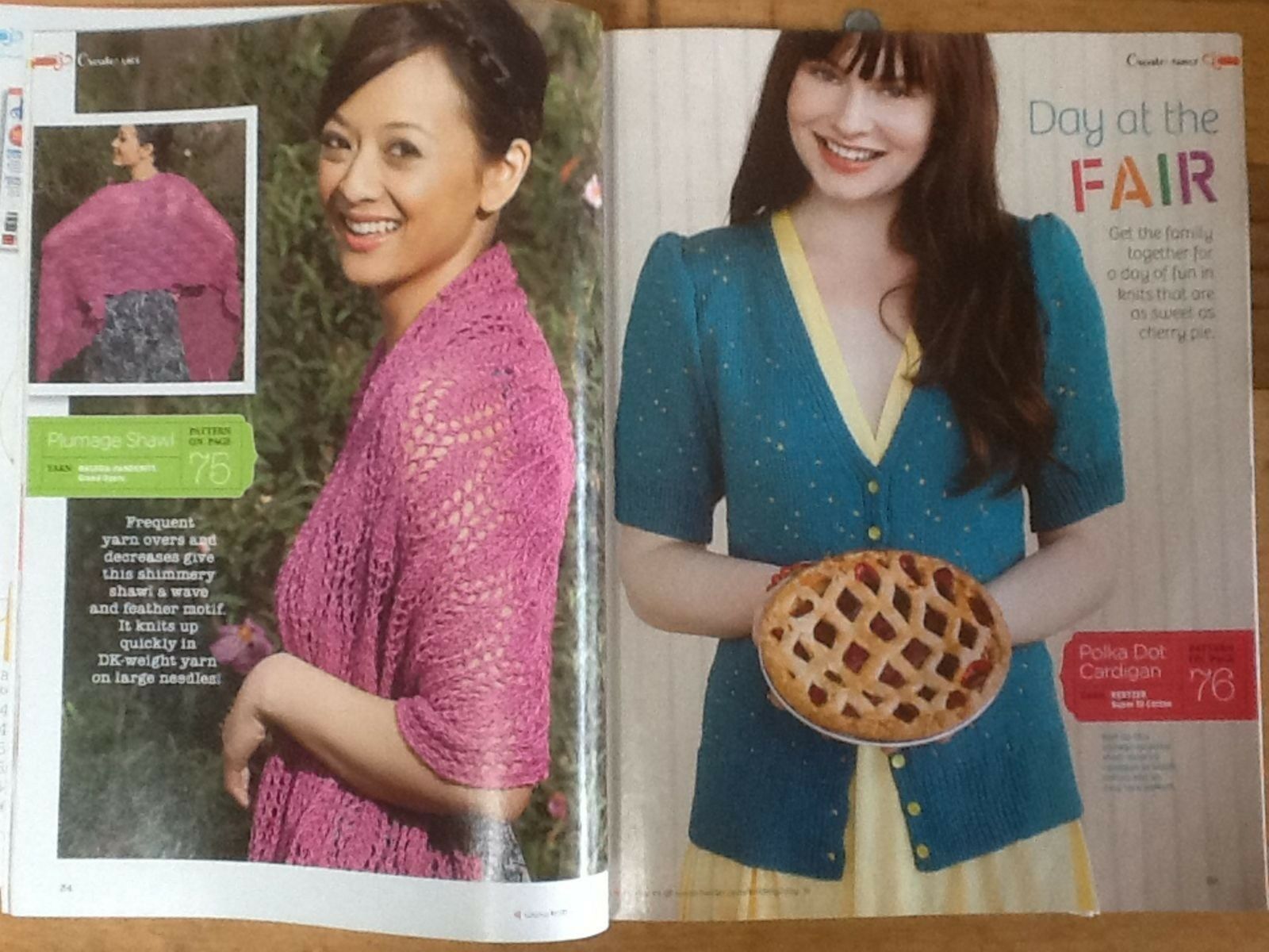 Knitting Today! Magazine June/July 2011 25+ Patterns Cast Away Nautical Knits - Image 12