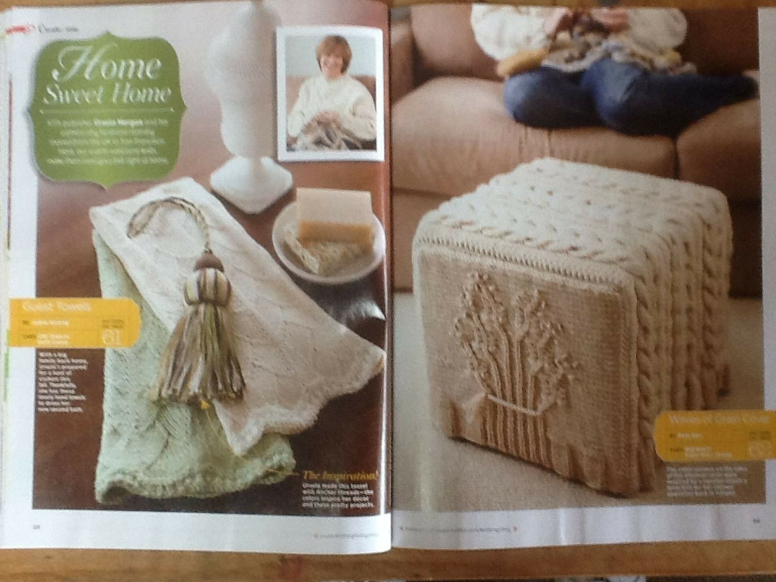Knitting Today ! Magazine Aug/Sept 2011 25+ patterns Knit in Color Edward bear - Image 12