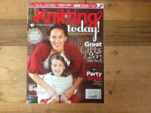 Knitting Today! Magazine Nov/Dec 2010 25+ Patterns Premiere Issue Edward Bear