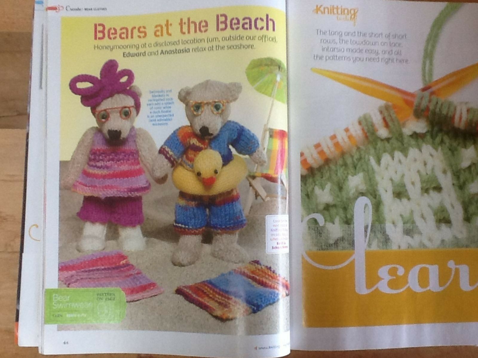 Knitting Today! Magazine June/July 2011 25+ Patterns Cast Away Nautical Knits - Image 9