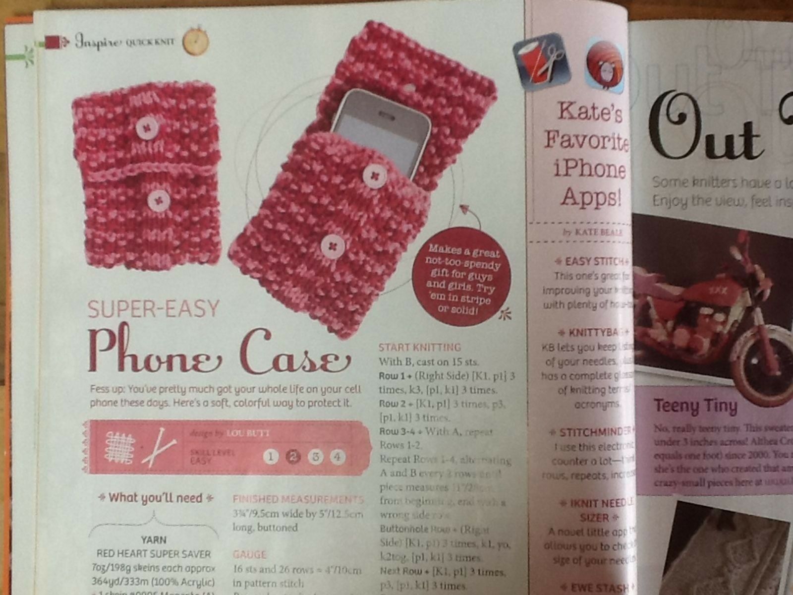 Knitting Today! Magazine Nov/Dec 2010 25+ Patterns Premiere Issue Edward Bear - Image 9