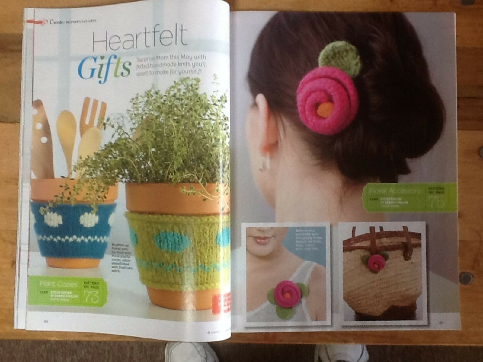 Knitting Today! Magazine April/May 2011 25+ Patterns Edward Bear Series - Image 7