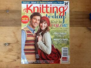 Knitting Today ! Magazine Aug/Sept 2011 25+ patterns Knit in Color Edward bear