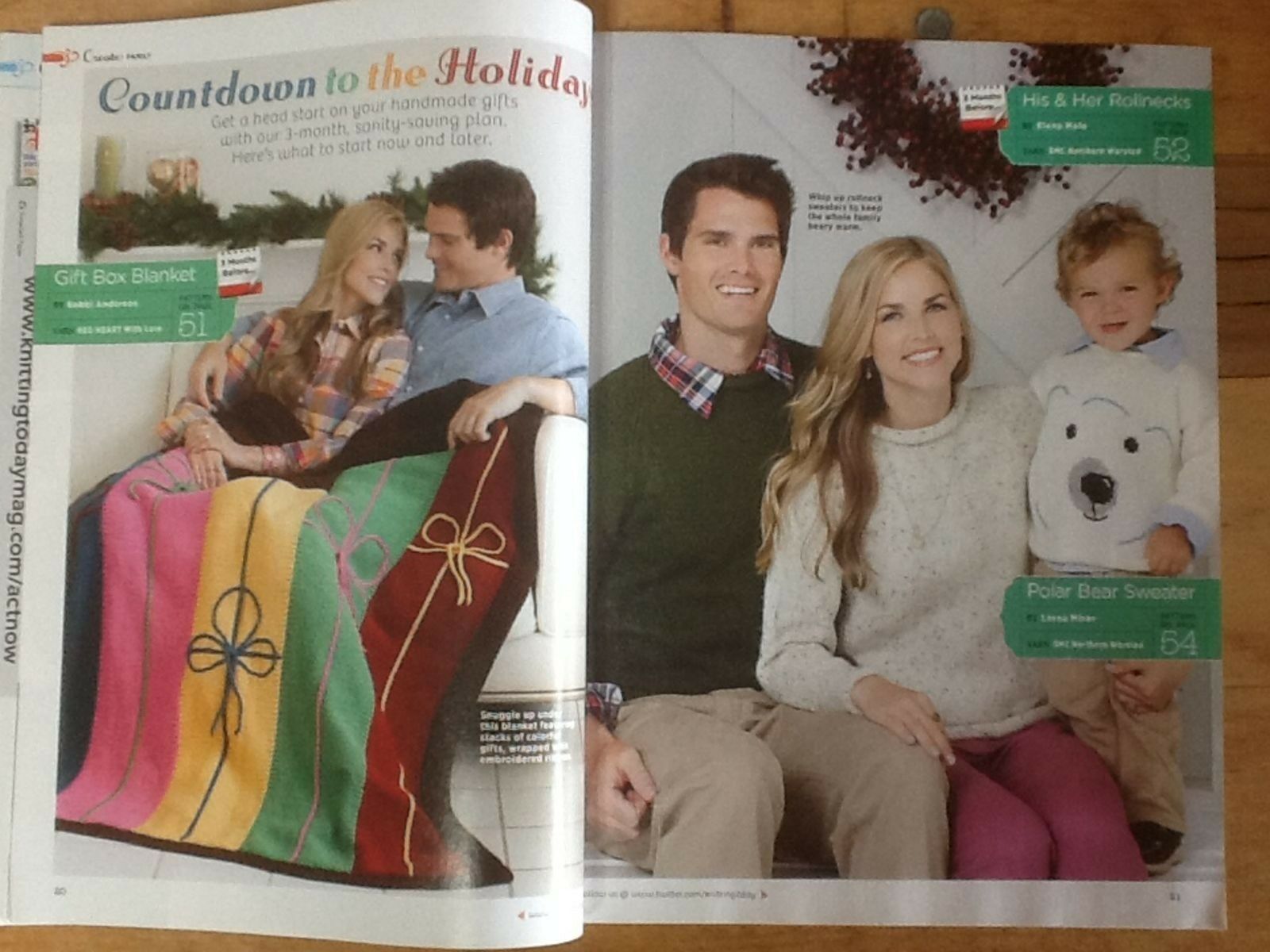 Knitting Today! Magazine Oct/Nov 2011 25+ Patterns Edward Bear pilgrim Clothes - Image 3