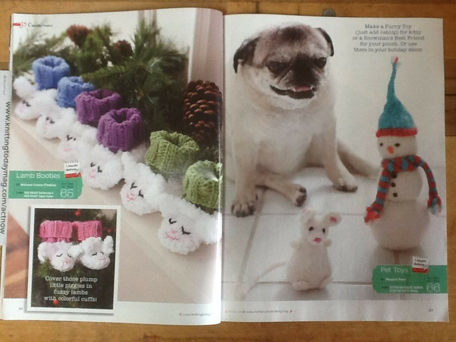 Knitting Today! Magazine Oct/Nov 2011 25+ Patterns Edward Bear pilgrim Clothes - Image 7